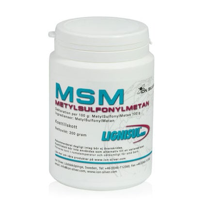 Lignisul MSM 200g från Ion Silver – pulver