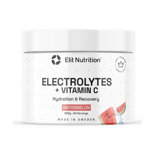 Electrolytes + Vitamin C Elektrolytpulver 300 g från Elit Nutrition – pulver