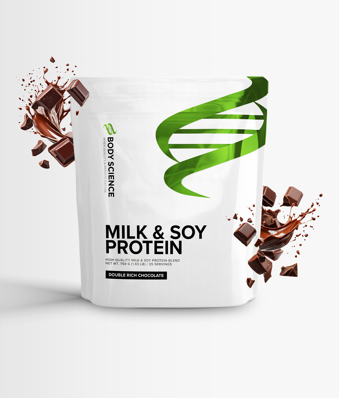 Milk & Soy Protein från Body Science – pulver