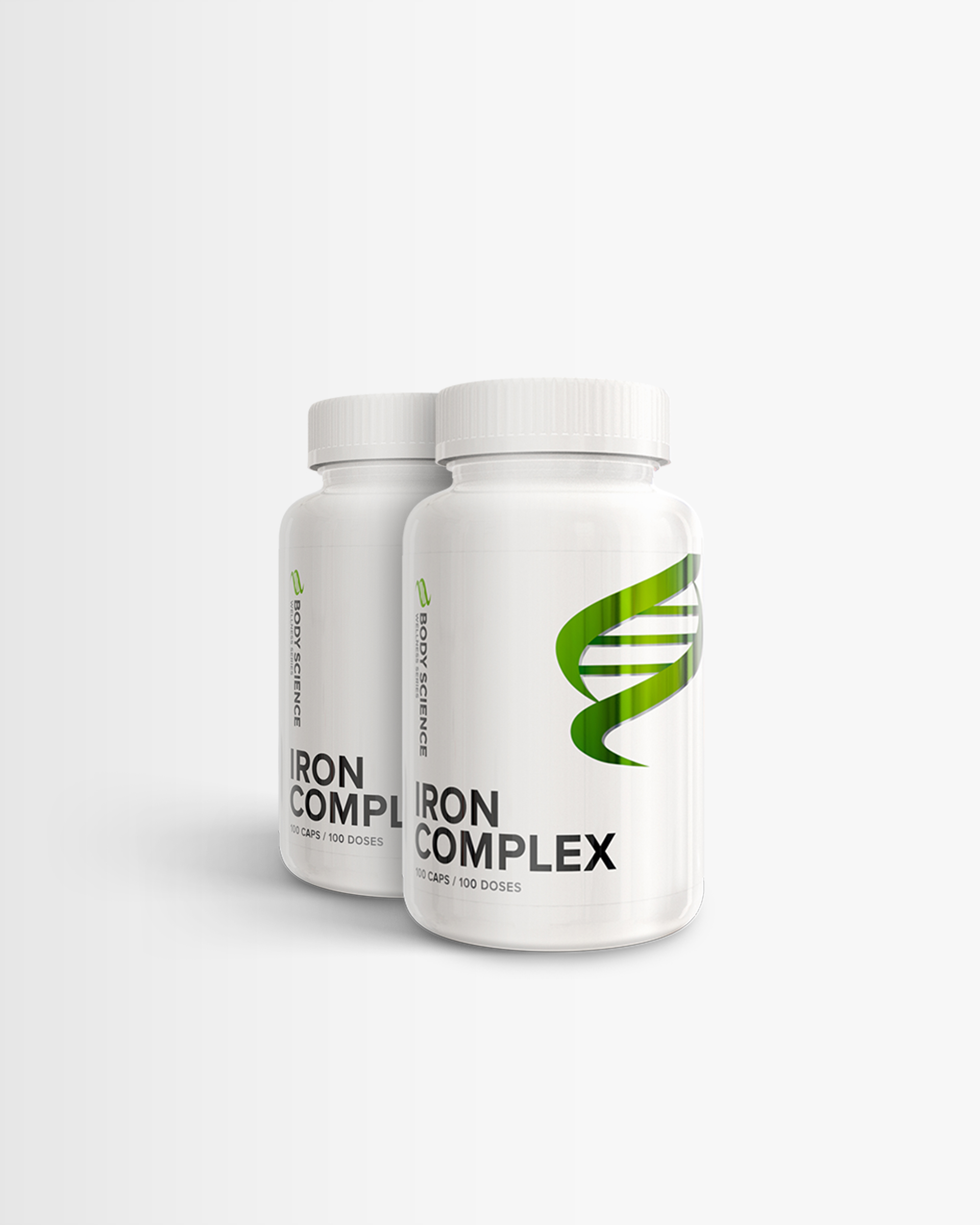 2 st Järntabletter från Body Science Wellness Series – kapslar