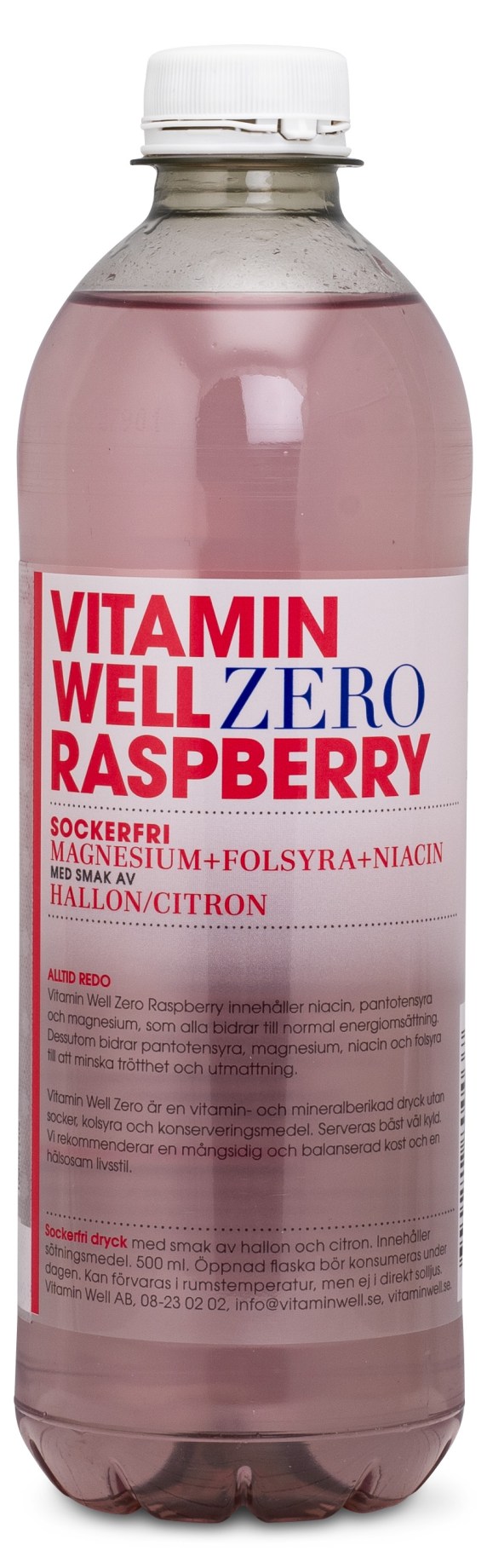 Vitamin Well Zero - Kort Datum från Vitamin Well – vätskor
