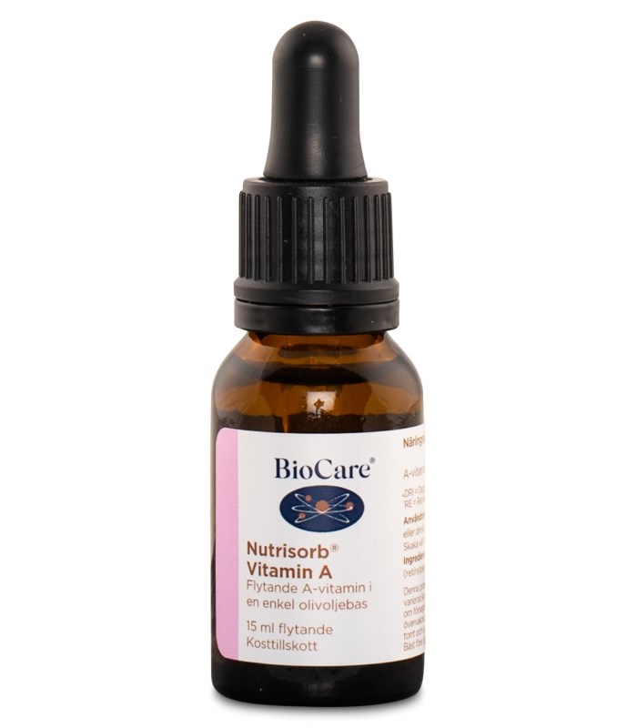BioCare Nutrisorb A-vitamin från BioCare – kapslar