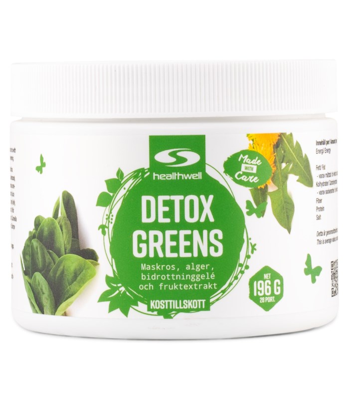 Healthwell Detox Greens från Healthwell – pulver