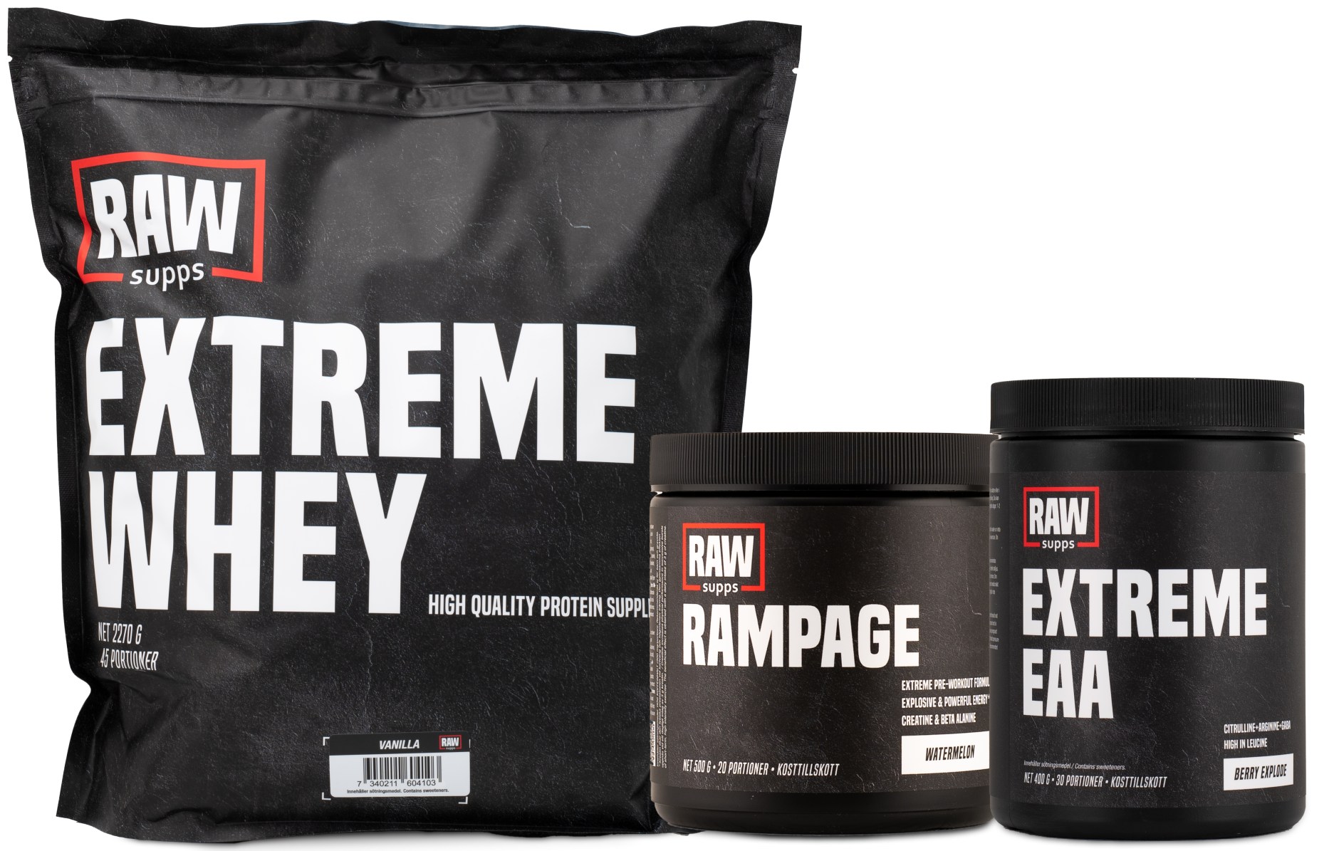 RAW GYM ESSENTIAL från RAW Supps – annat