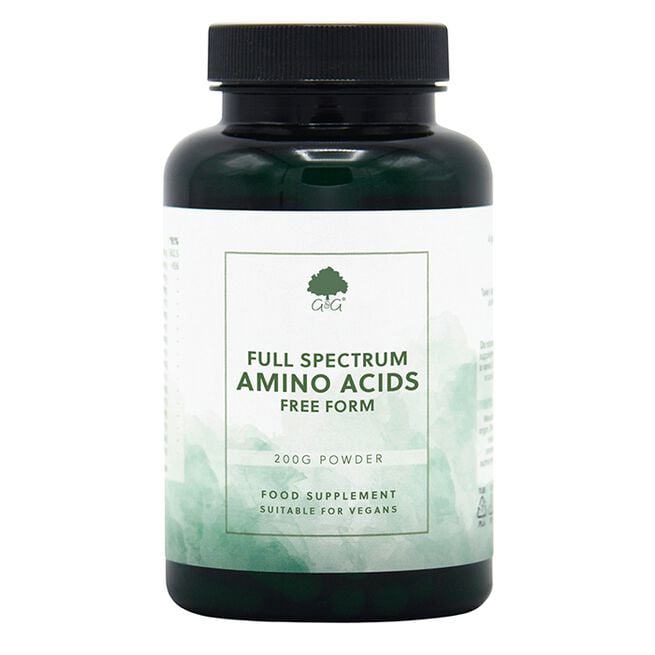 Fullspektrum Aminosyror 200 g från G&G Vitamins – pulver
