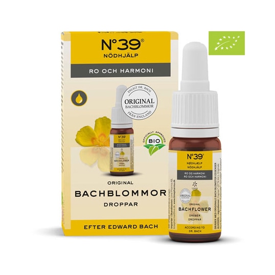 Droppar Bach No. 39 Nödhjälp 10ml från Bachflower – vätskor
