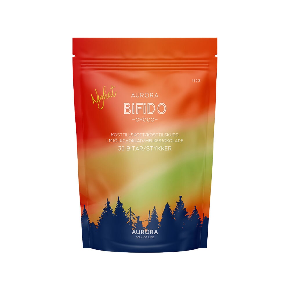 Aurora Bifido Choco 30 bitar från Aurora Way Of Life – bar