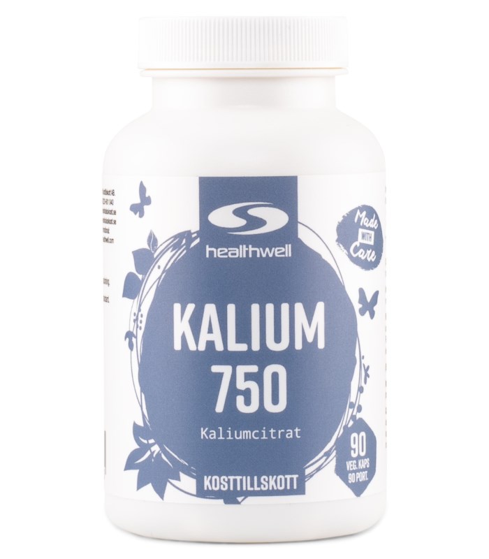 Healthwell Kalium 750 från Healthwell – kapslar