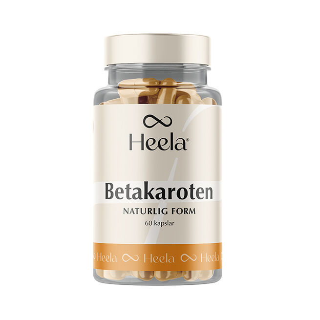 Betakaroten 60 kaps från Heela – kapslar