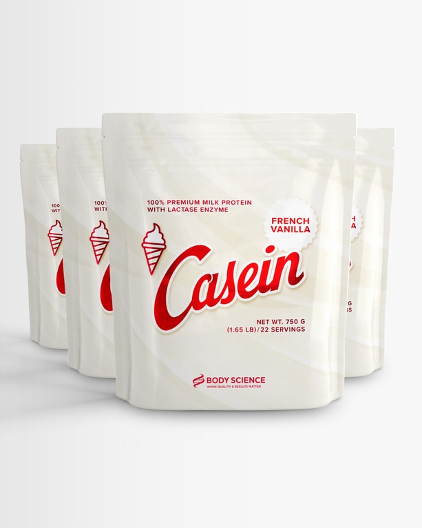 4 st Casein från Body Science – kosttillskott