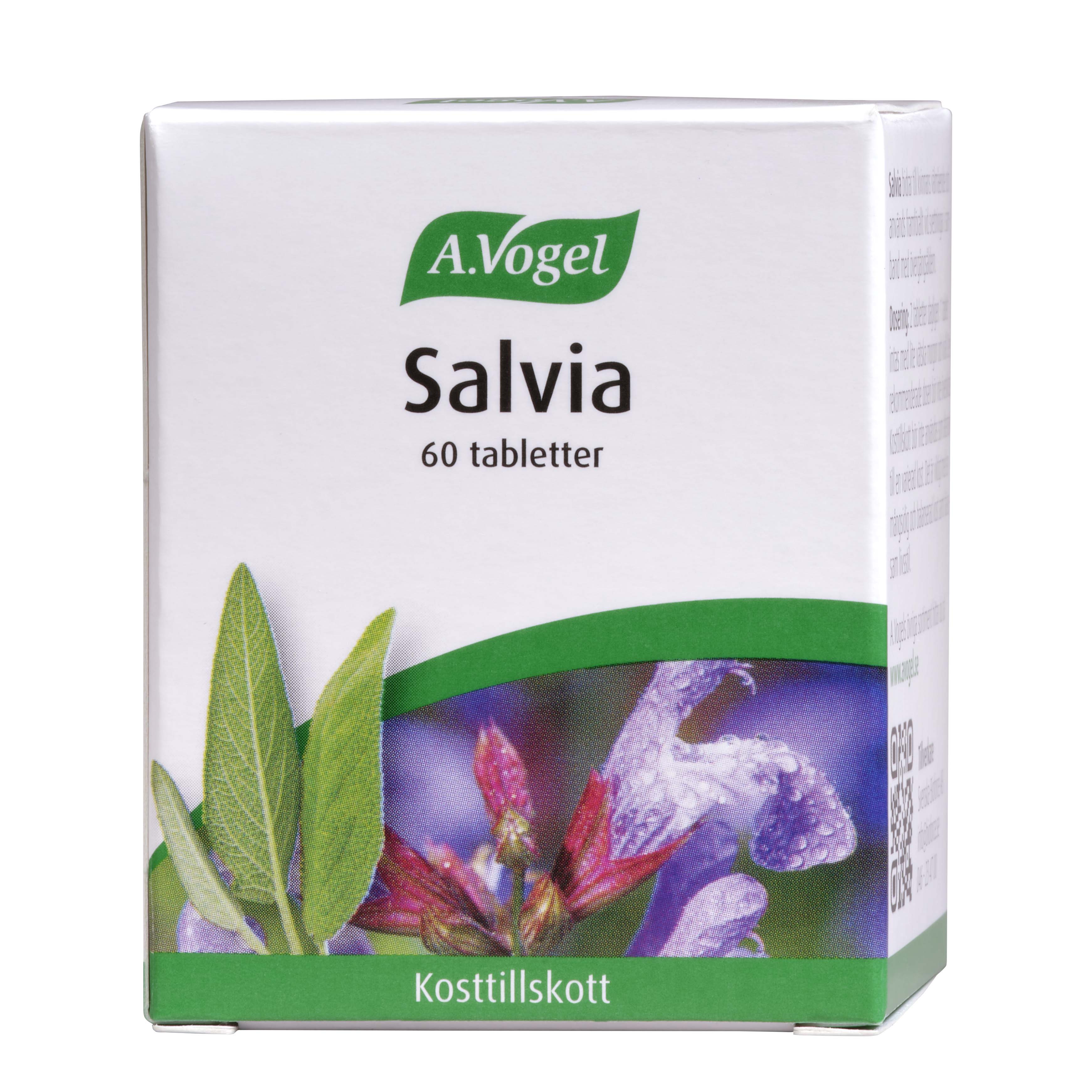 Salvia 60 tabletter från A. Vogel – tabletter