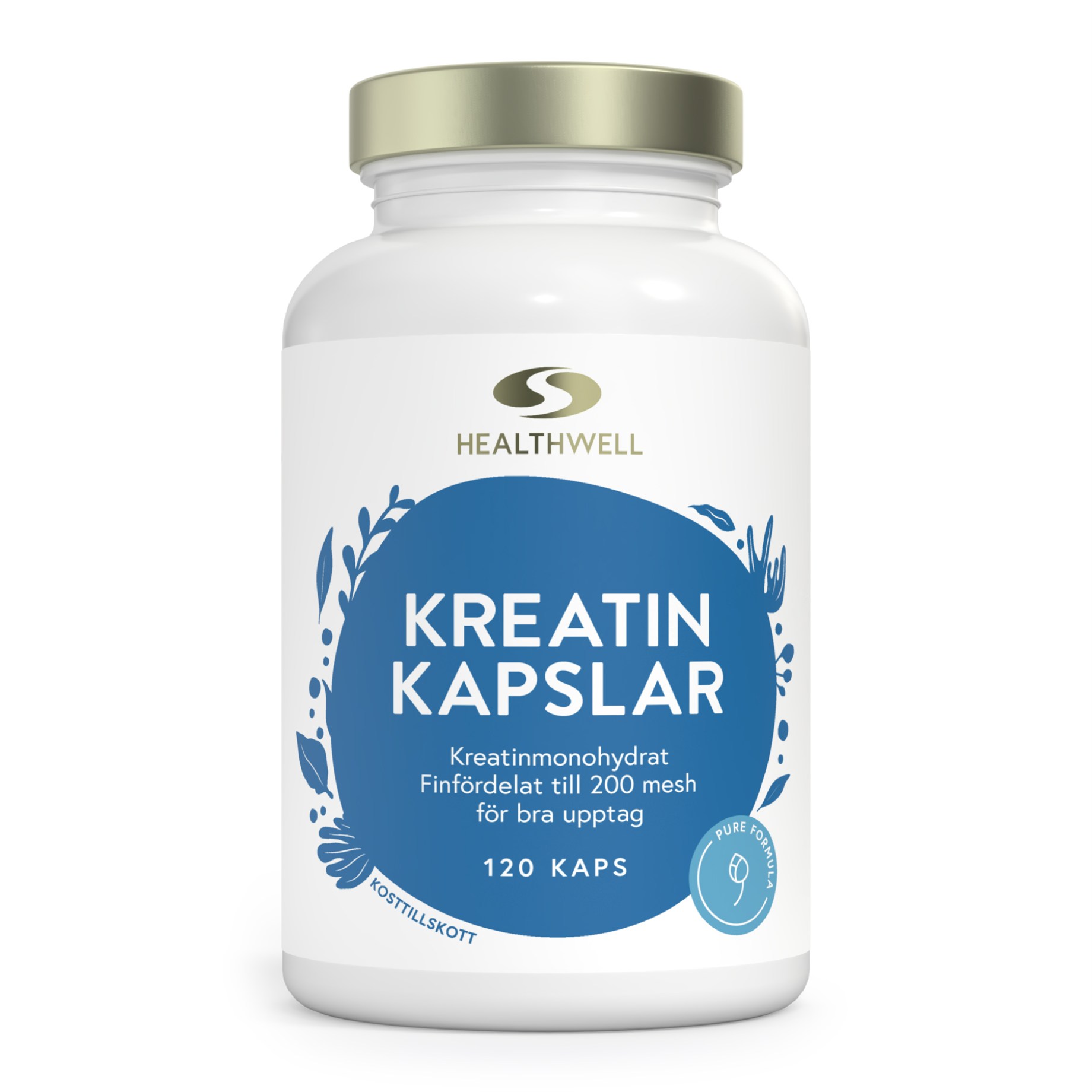 Healthwell Kreatin Kapslar från Healthwell – kapslar