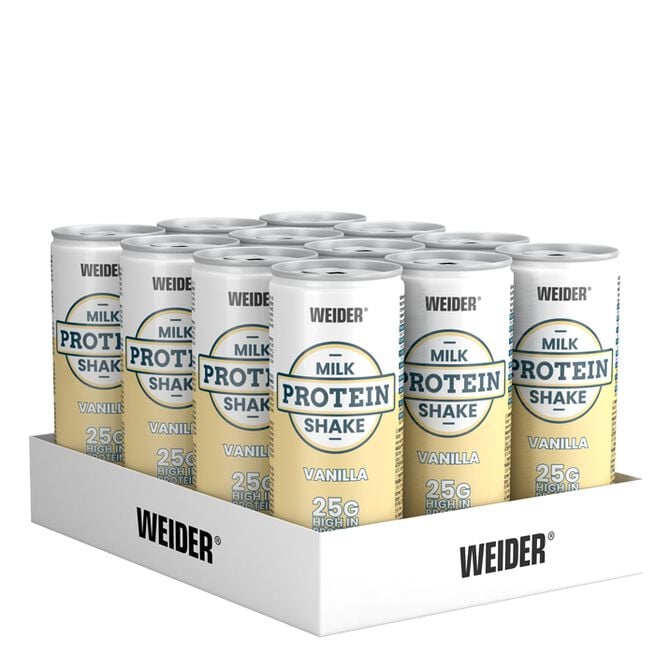 12 x Proteinshake Låg Kalori 250 ml från Weider – vätskor