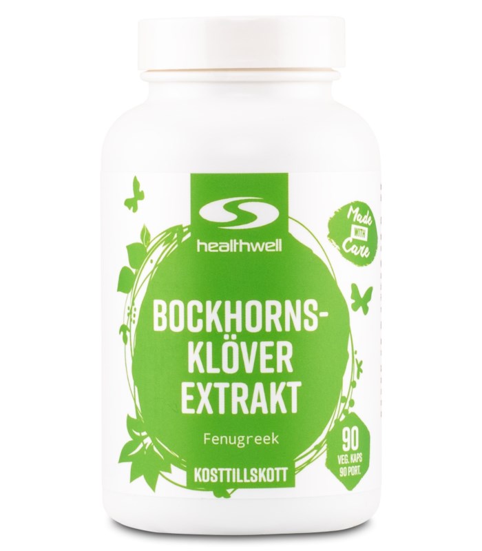 Healthwell Bockhornsklöver från Healthwell – kapslar