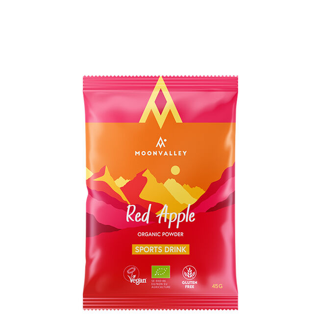 12x Organic Sports Drink 45 g från Moonvalley – pulver