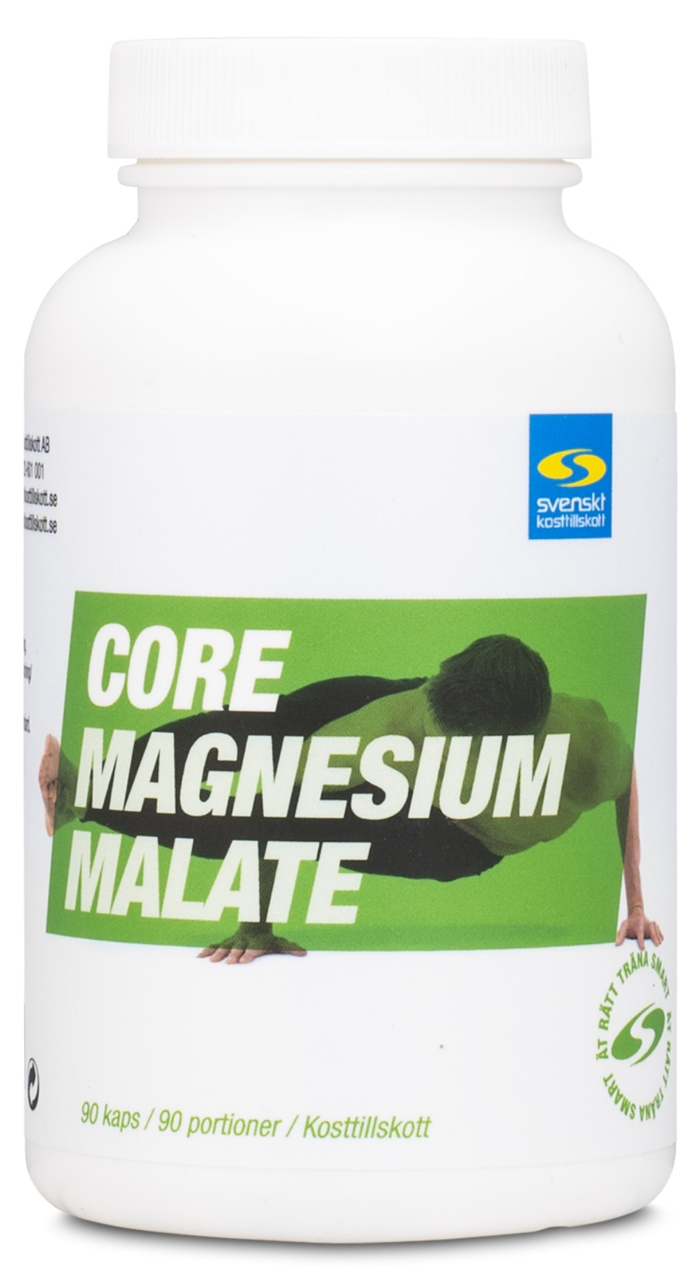 Core Magnesium Malate från Svenskt Kosttillskott – pulver