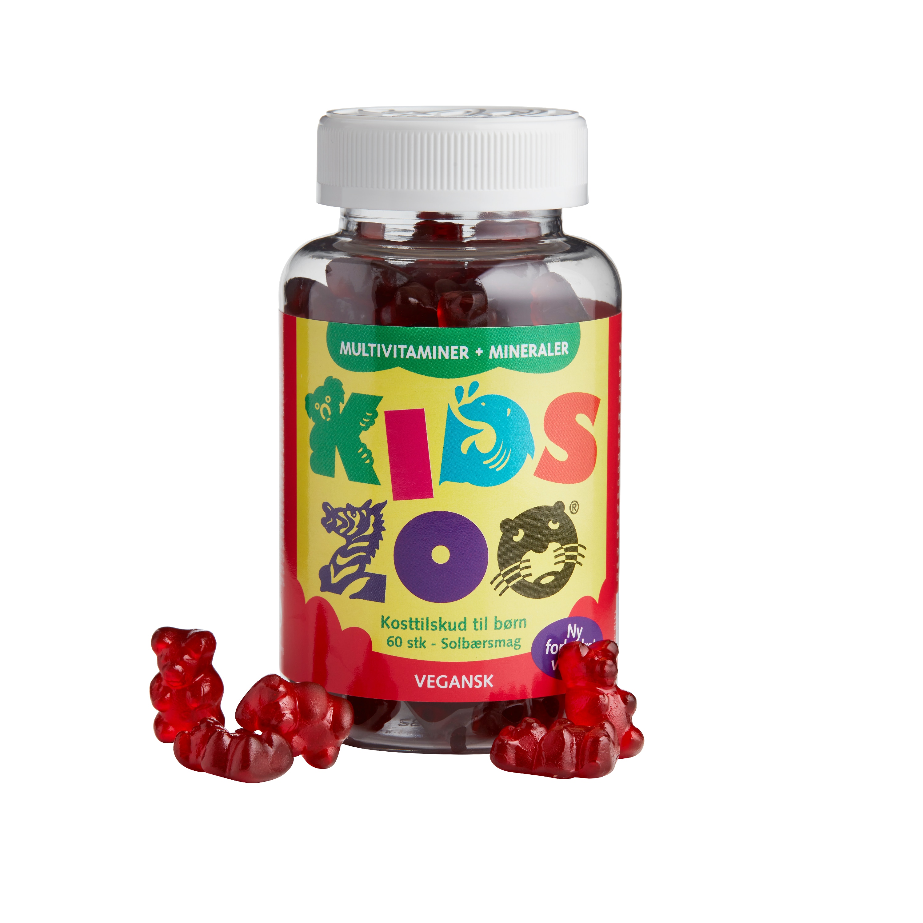 Multivitamin+Mineraler 60st tuggisar från Kids Zoo – annat