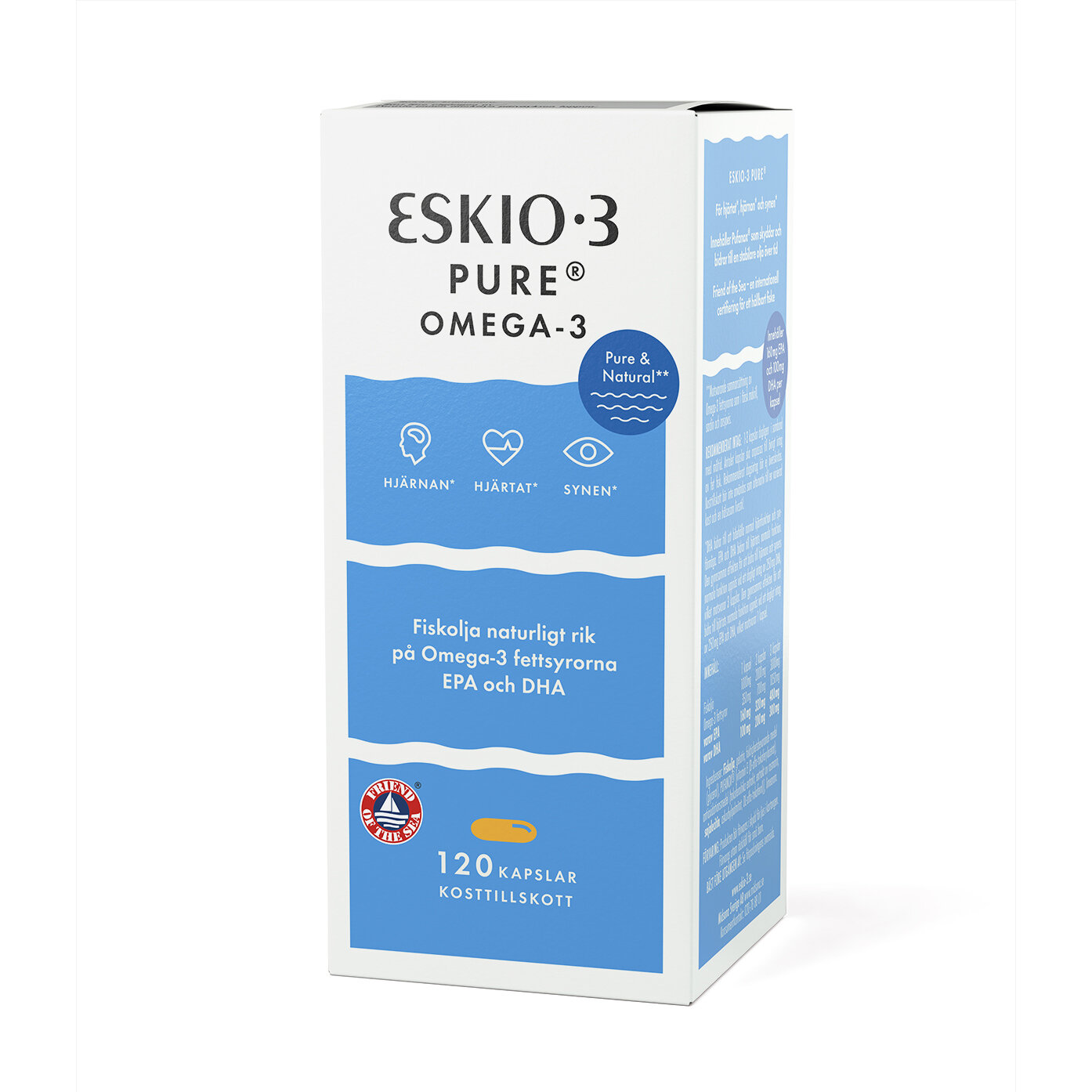 Eskio-3 Pure 120 kapslar från Eskio-3 – kapslar