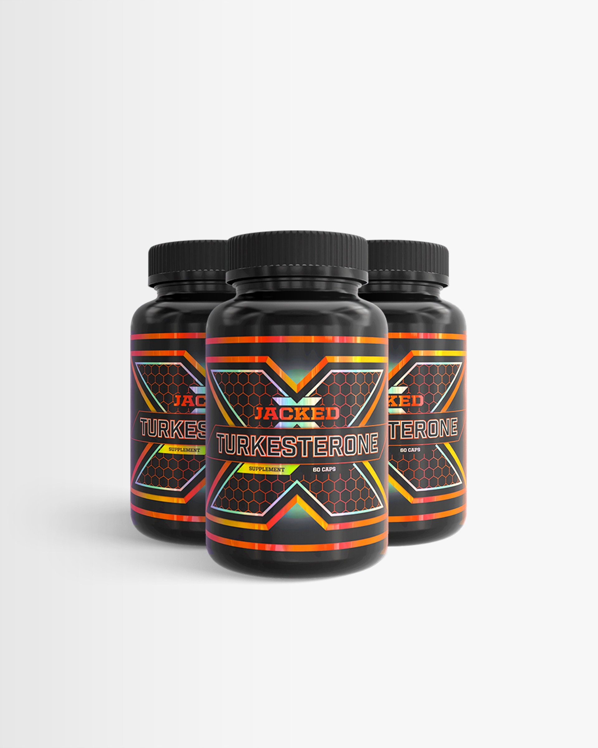 3 st Turkesterone från JACKED – kapslar