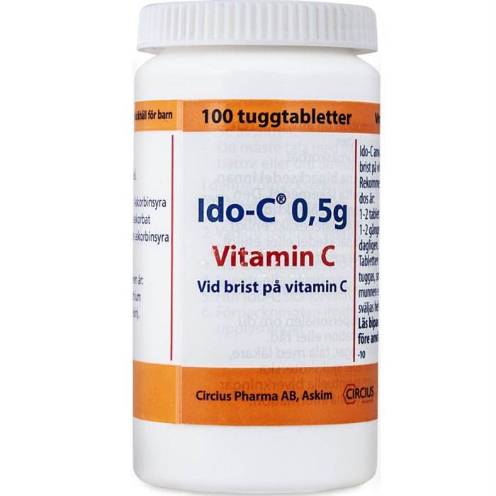 Ido-C, tuggtablett 0,5 g 100 st från Okänd – tabletter
