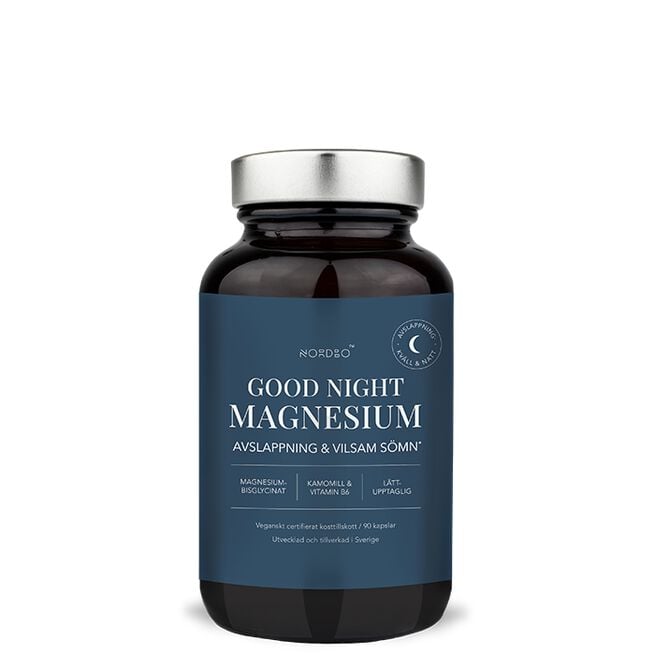 Good Night Magnesium 90 kapslar från Nordbo – kapslar