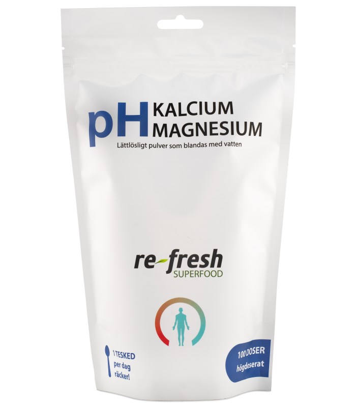 Re-fresh Superfood pH Kalcium Magnesium från Re-fresh Superfood – pulver