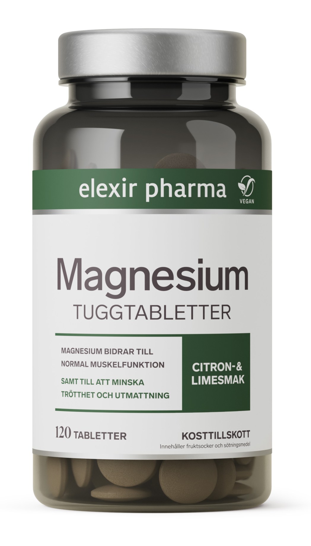 Elexir Pharma Magnesium Tuggtablett från Elexir Pharma – tabletter
