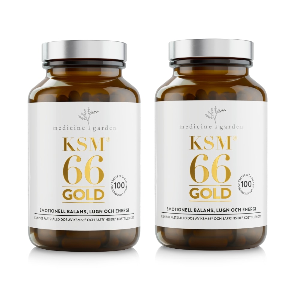 KSM66 Gold Ekonomipack 2x100 kapslar från MedicineGarden – kapslar