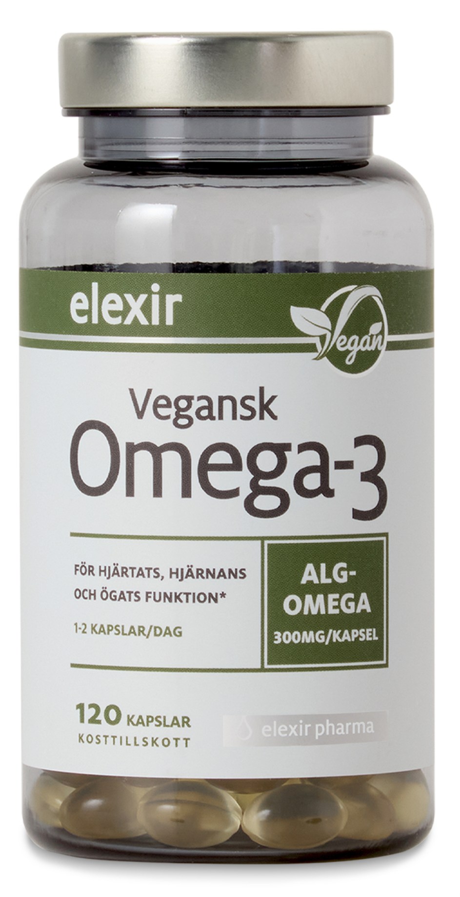 Elexir Pharma Omega-3 Vegansk från Elexir Pharma – kapslar