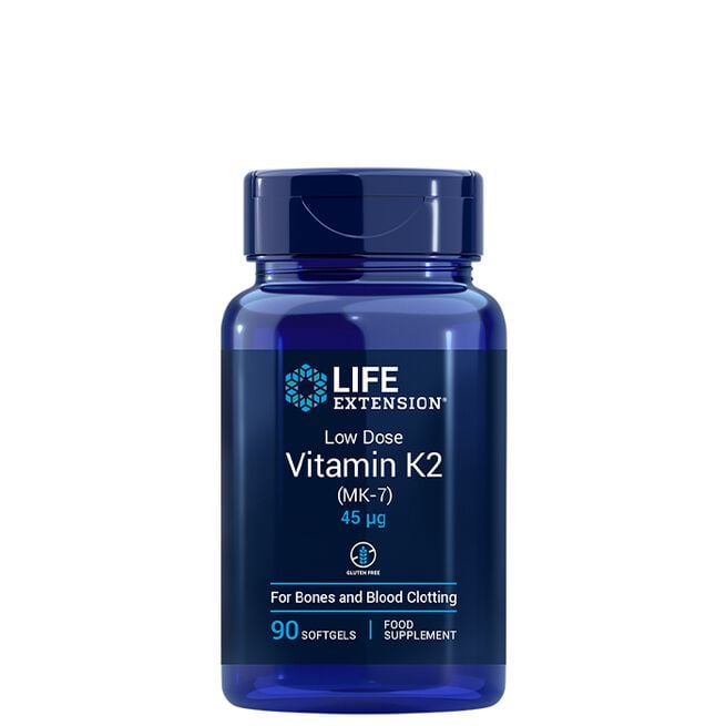 Vitamin K2, 90 softgels från Life Extension – kapslar