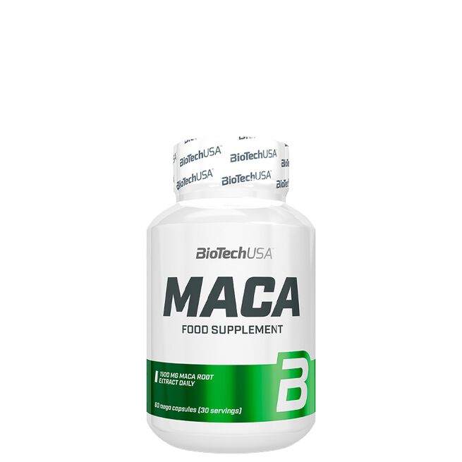 Maca, 60 caps från Biotech USA – kapslar