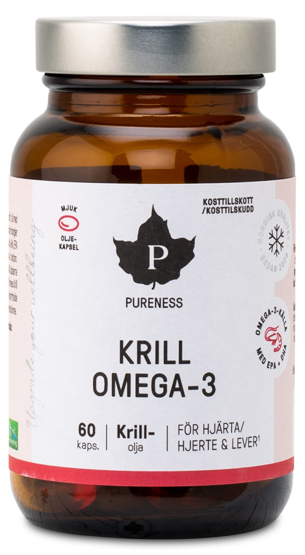 Pureness Krill Omega-3 från Pureness – kapslar