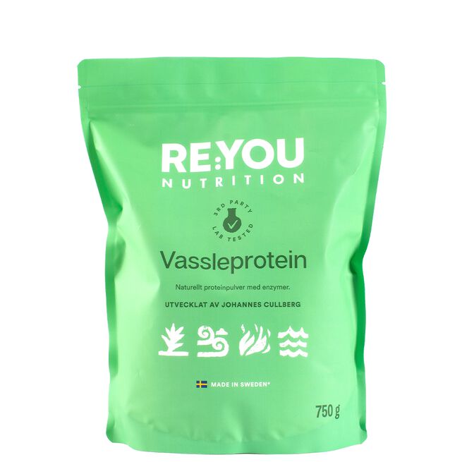 Vassleprotein 750g från RE:YOU – pulver