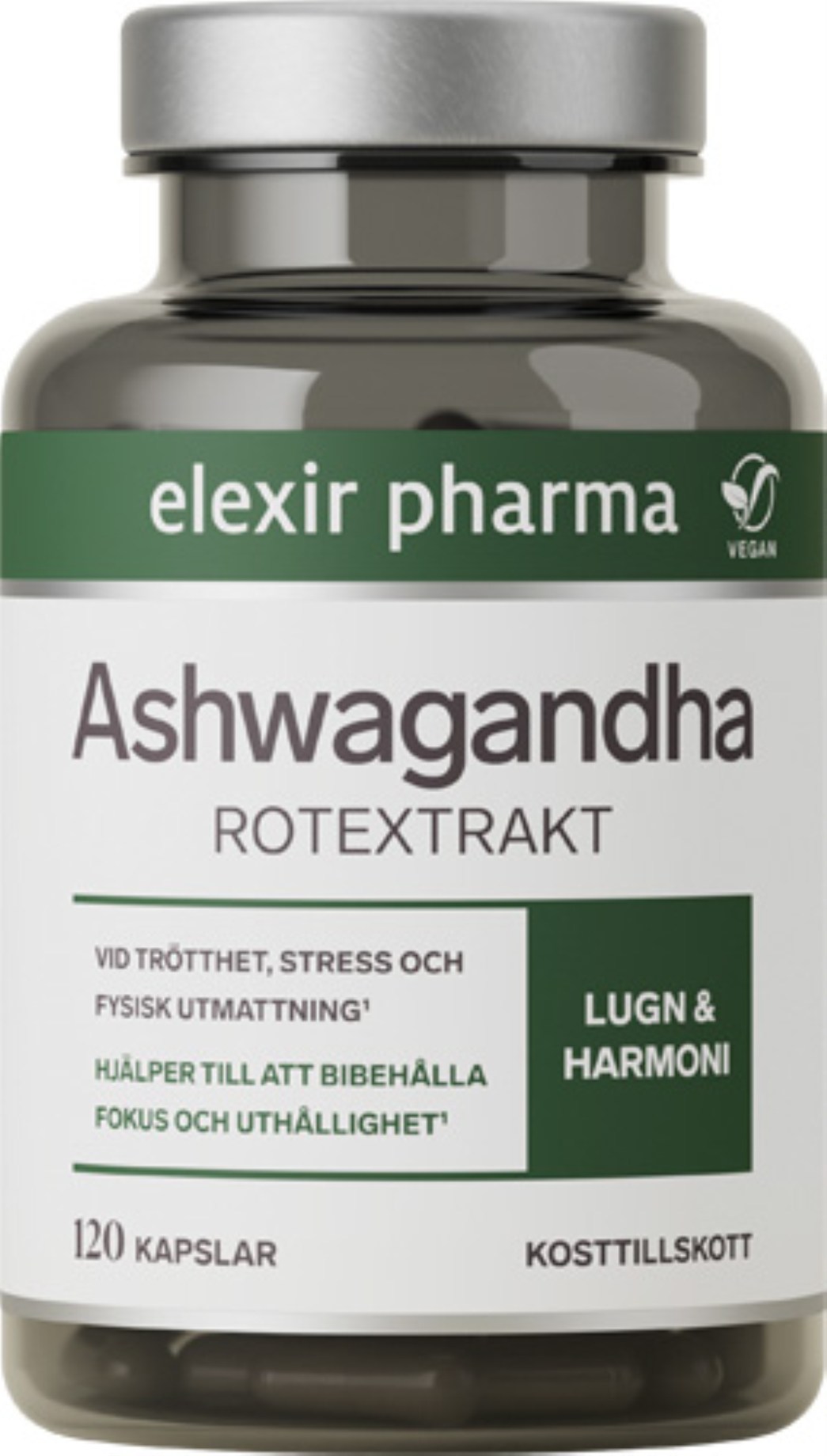 Elexir Pharma Ashwagandha från Elexir Pharma – kapslar