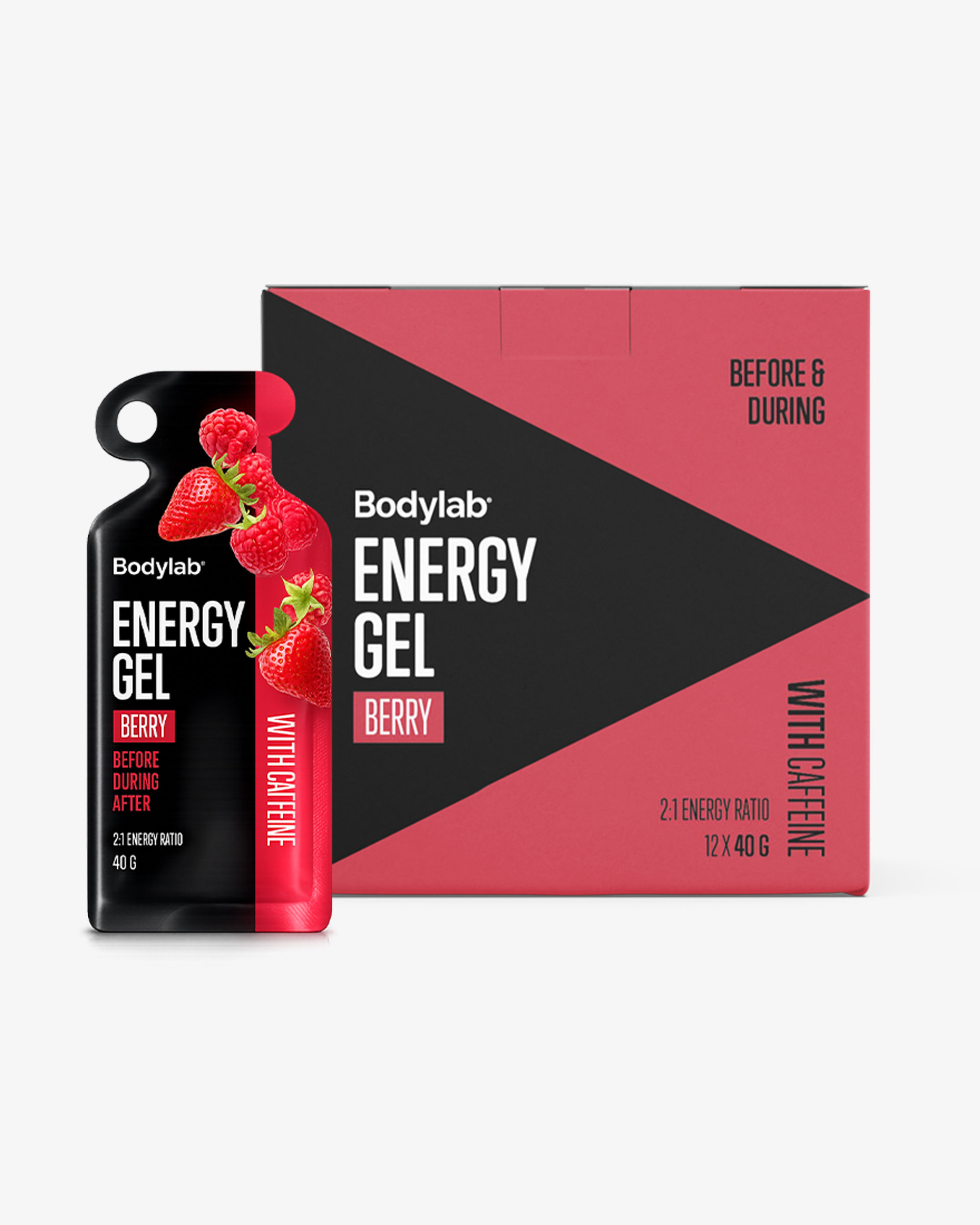 Energy Gel - 12 st hel låda från Bodylab – gel