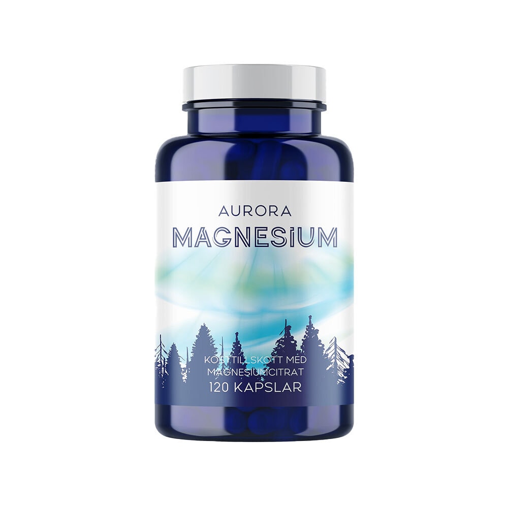 Aurora Magnesium 120 kapslar från Aurora Way Of Life – kapslar