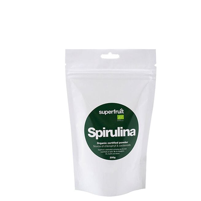 Spirulinapulver EKO 200 g från Superfruit – pulver