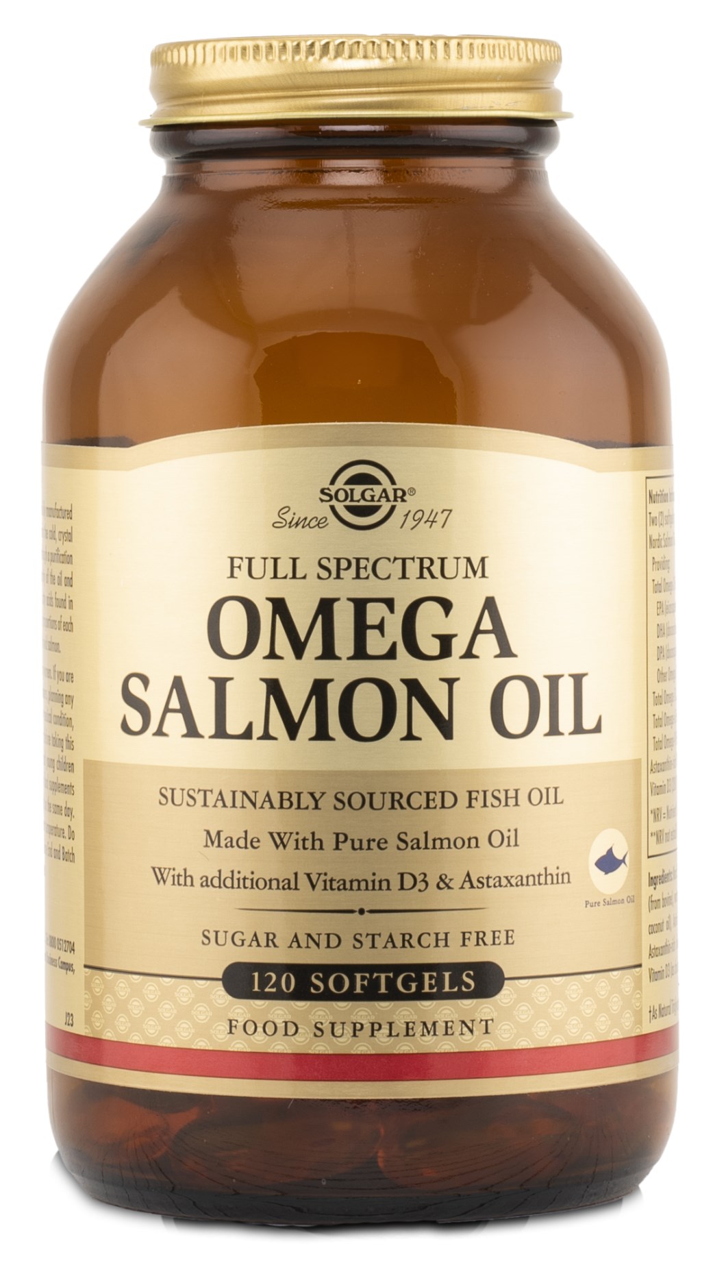 Solgar Full Spectrum Omega Salmon Oil från Solgar – kapslar