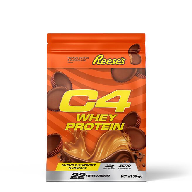 C4 Protein 814 g Reeses Chocolate Peanut Butter från CELLUCOR – pulver
