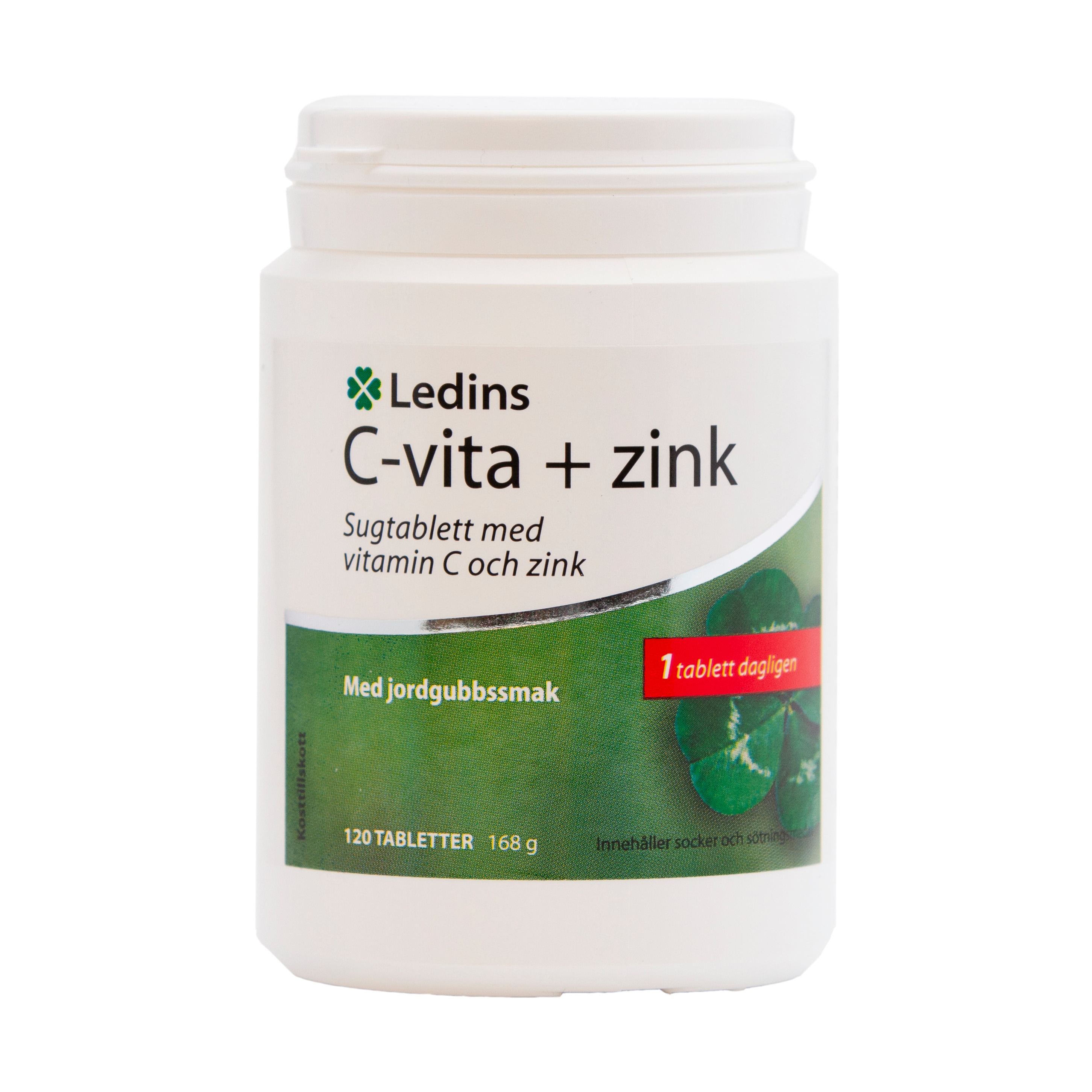 C-Vitamin+Zink 120 tabletter från Ledins – tabletter