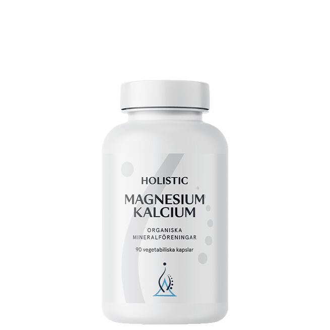 Magnesium-Kalcium 80/40 mg 90 kapslar från Holistic – kapslar