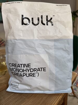 Creatine Monohydrate från Bulk – pulver
