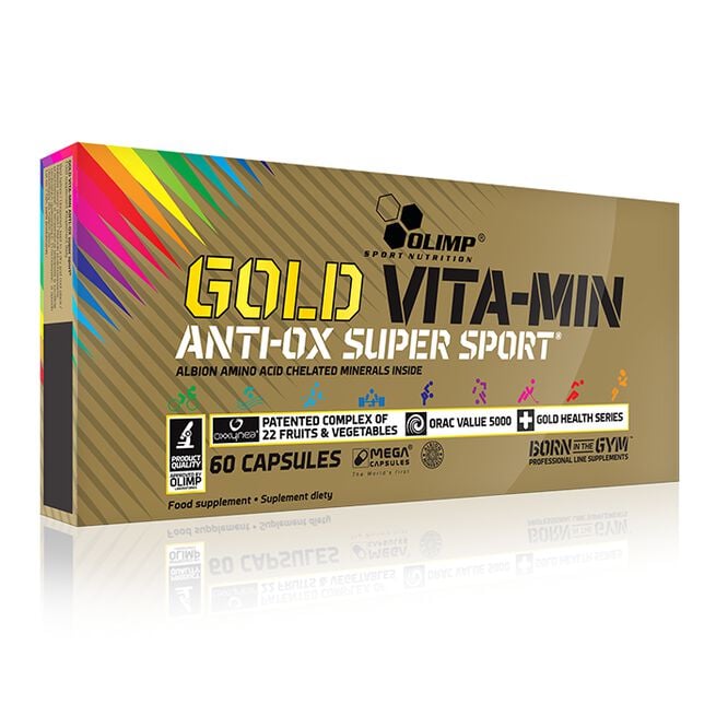 Gold Vita-Min Anti-Ox, 60 caps från Olimp Sports Nutrition – kapslar