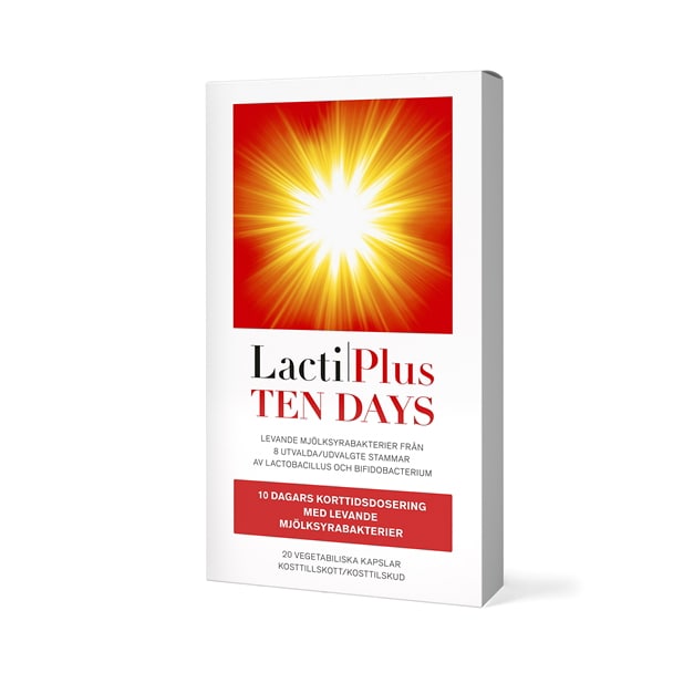 Lactiplus Ten Days 20 kapslar från LactiPlus – kapslar
