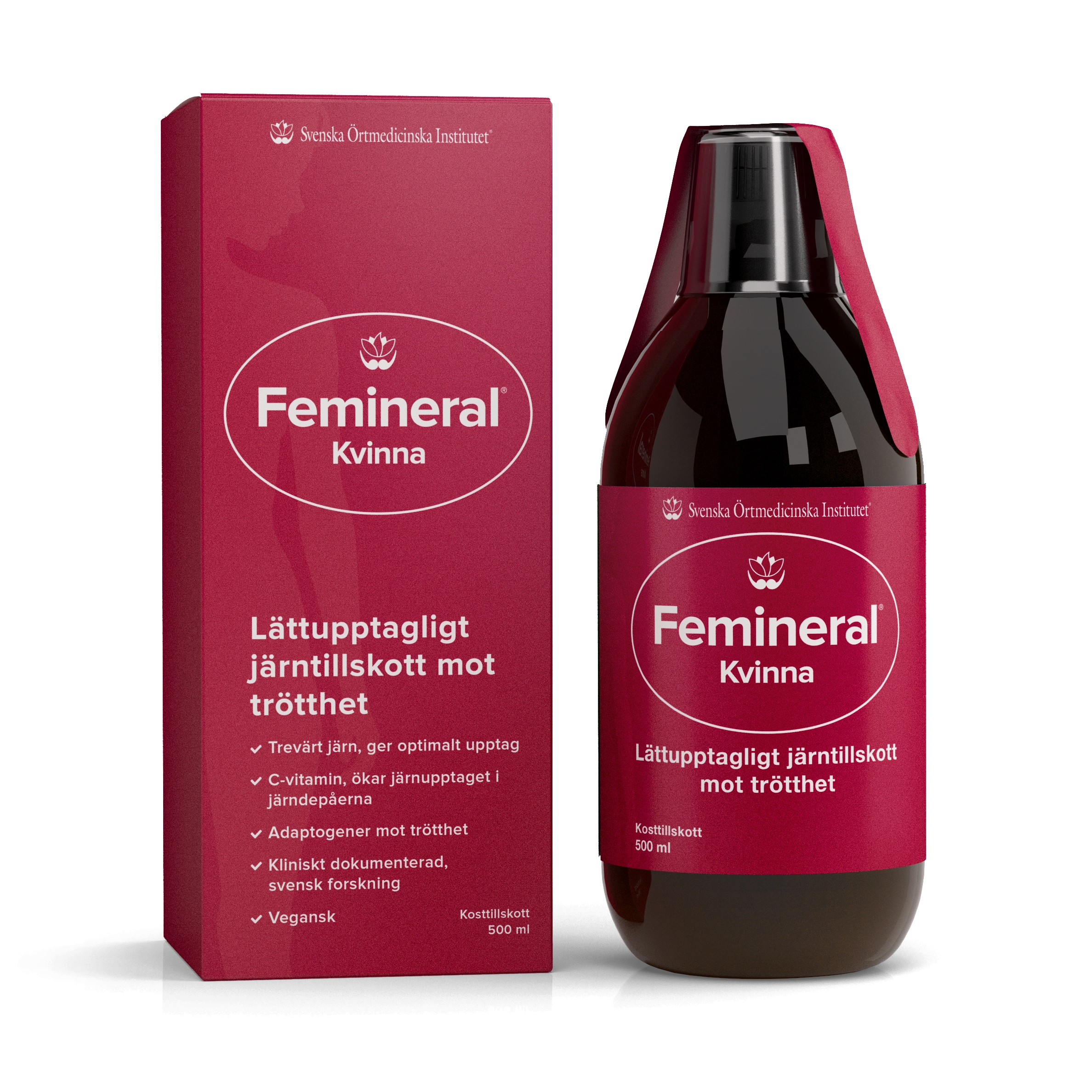 Femineral 500ml från Örtmedicinska – vätskor