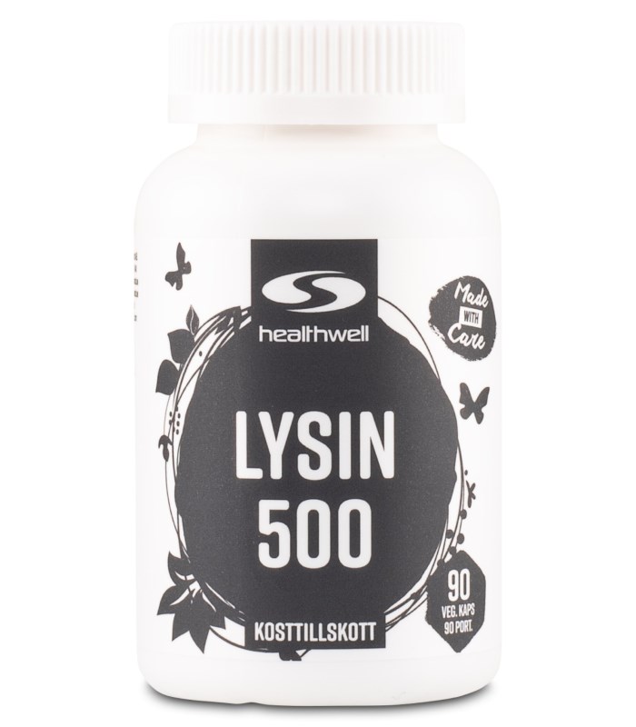 Healthwell Lysin 500 från Healthwell – pulver