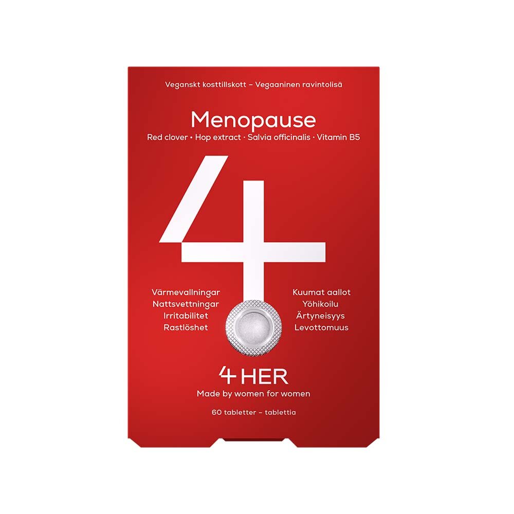4Her Menopause 60 tabletter från 4Him&Her – tabletter