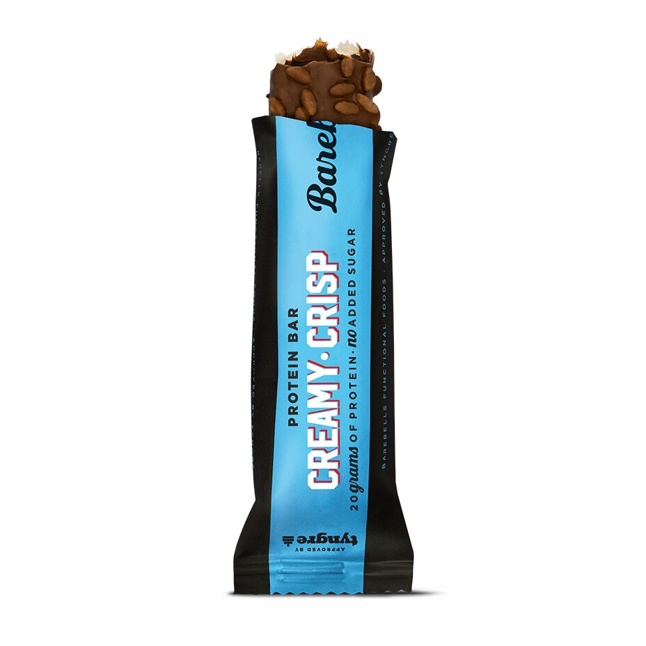 Proteinbar Creamy Crisp 55g från Barebells – bar