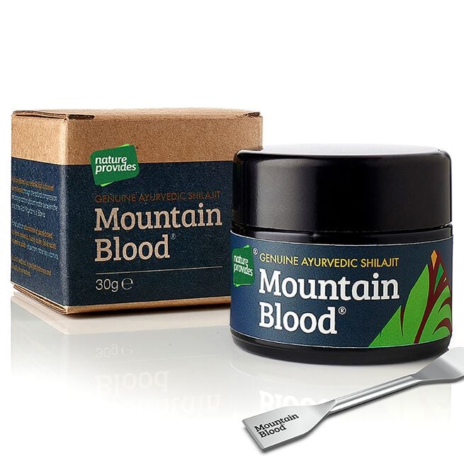 Mountain Blood Premium Shilajit 30 g från Nature Provides – gel