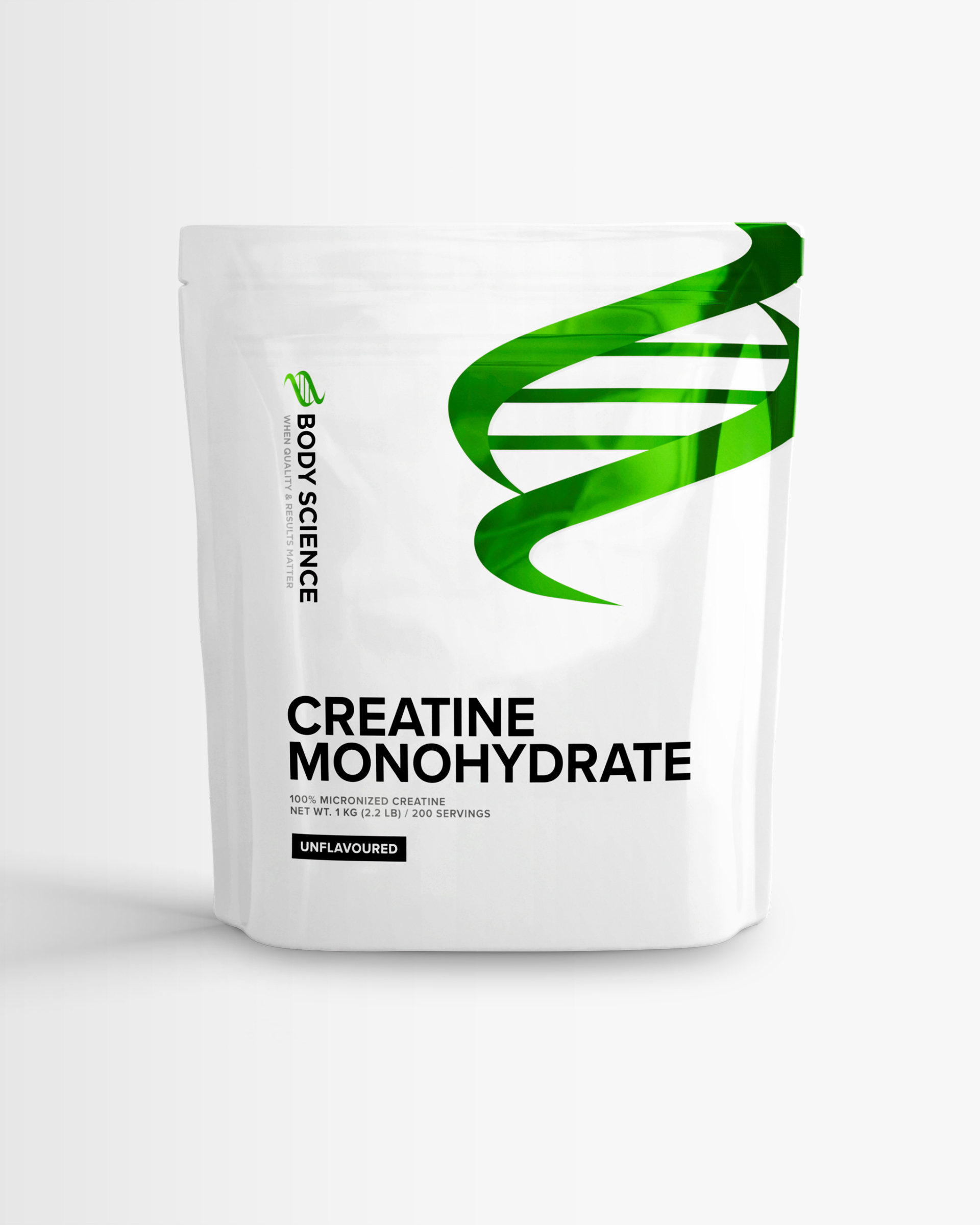 Creatine Monohydrate, 1000 g från Body Science – pulver
